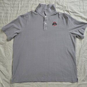 Cutter & Buck Ohio State Men's Gray Polo XXL